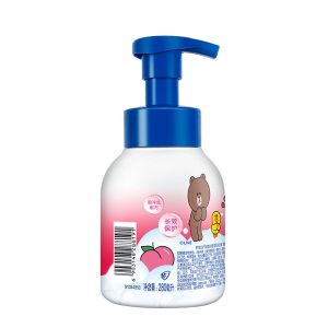 舒肤佳儿童健康泡泡洗手液 软萌白桃香280ml（抑菌99.9% 温和洁净）