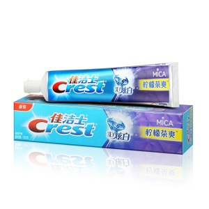 佳洁士(Crest) 3D炫白  柠檬茶爽牙膏180克（新老包装,随机发货）