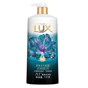 力士（LUX） 沐浴露恣情晚香持续留香沐浴乳1000ml+沐浴露350ml+浴球