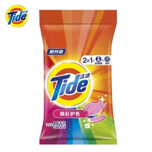 汰渍 Tide  焕彩护色洗衣粉4.6kg/袋 去渍又亮彩（新老包装 随机发货）