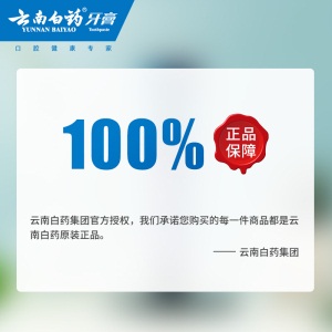 云南白药牙膏  清新口气 健齿护龈防蛀去牙垢 留兰香型 100g