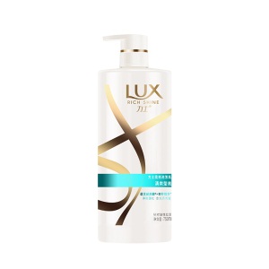 力士(LUX)洗发乳 清爽莹亮柔亮 750ml（洗发水）（无硅油）（新老包装随机发货）