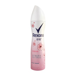 舒耐(REXONA)爽身香体止汗喷雾 女士  樱香亮肤150ml （腋下持久干爽）(新老包装随机发货)