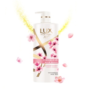 力士(LUX)洗发水 春日桃花限定款 桃花沁香香氛洗发乳750ml（新老包装随机发货）