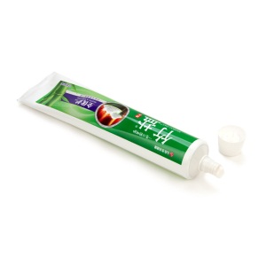 LG竹盐 全优护牙膏220g（清新原味）精炼竹盐成分 减轻牙渍 多效护理 护龈洁齿