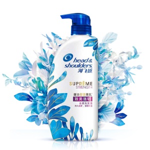 海飞丝洗发水致美强韧750ml 持久去屑强韧丰盈 新旧包装随机发货