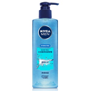 妮维雅(NIVEA)男士水活酷爽保湿啫喱150ml(控油保湿 乳液面霜 护肤化妆品)