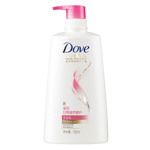 多芬(DOVE)洗发水护发素套装 日常滋养修护(洗发乳700mlx2+润发精华素100mlx4)