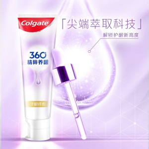 高露洁（Colgate）360°精粹养龈 小分子牙膏 牙龈修愈 高纯度小分子精粹180g