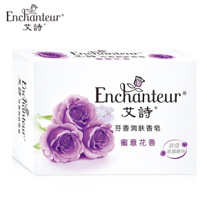 艾诗（Enchanteur）花香皂洁面沐浴肥皂男女滋润 蜜意香皂120g