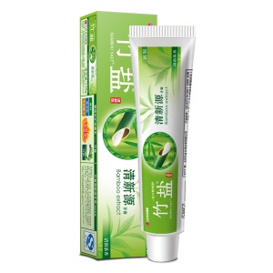 LG竹盐牙膏 清新源牙膏150g（清韵茶香）绿茶精华+竹盐成分 清新口气
