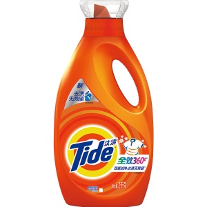 汰渍 Tide 洁净除菌洗衣液（洁雅百合香）2kg/瓶 （新旧香型随机发货）