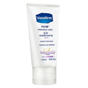 凡士林(Vaseline)润手霜 特润 修护清香50ml（护手霜）(新老包装随机发货)