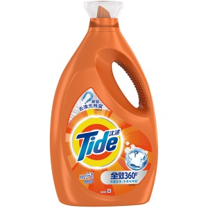 汰渍 Tide 洁净除菌洗衣液（洁雅百合香）3kg/瓶 （新旧香型随机发货）