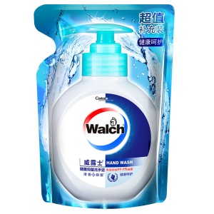 威露士（Walch）健康抑菌洗手液(健康呵护)袋装 525ml