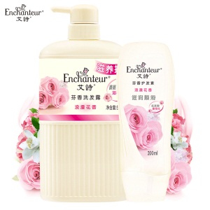 艾诗（Enchanteur） 香水洗发水护发素套装 洗发水500ml+护发素200ml 浪漫花香+护发素