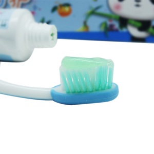 LG竹盐牙膏  儿童健齿防护水果味40g（6-9岁换牙期儿童牙膏）含进口竹盐成分+木糖醇+低氟配方
