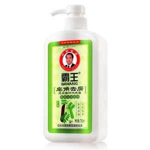 霸王洗发水皂角去屑洗发露750ml （清爽控油 去屑止痒 洗头膏洗头水 男士女士通用）