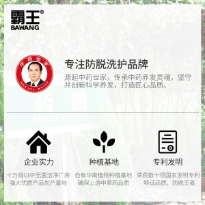 霸王育发防脱发洗发水育发液套装洗发液200ml+头皮营养液55ml（生姜汁控油增发密发育发洗头膏）