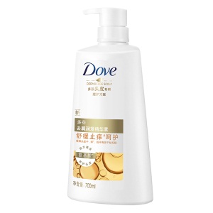 多芬(Dove)护发素 舒缓止痒呵护 氨基酸去屑润发精华素700ml