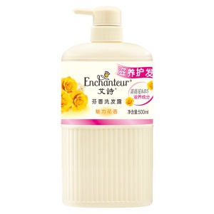 艾诗（Enchanteur）香水洗发水滋养护发洗头液洗发露500ml  魅力滋养