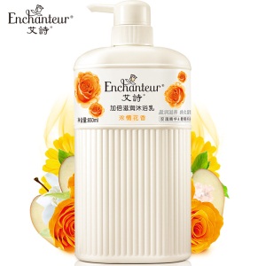 艾诗（Enchanteur）沐浴露套装女长效留香淋浴露 浓情花香650ml*3