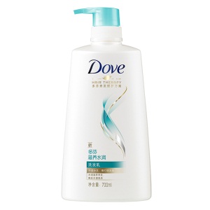 多芬(DOVE)洗发水护发素套装 滋养水润(洗发乳700ml+润发精华素195mlx2)