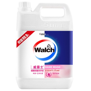 威露士（Walch）健康抑菌洗手液(倍护滋润)5L 家庭商用大桶装 抑菌率99.9%