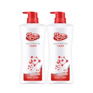 卫宝(Lifebuoy)家庭套装十效多护沐浴露720mlx2赠十效多护沐浴露400mlx2或200X4+优效多护洗手液450ml