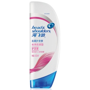 海飞丝去屑护发素丝滑柔顺型400ml（新老包装随机发货）