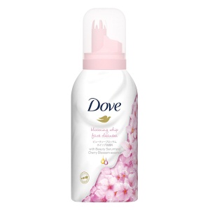 多芬(Dove)樱花之吻 氨基酸洁面 慕斯泡泡136ml 敏感肌洗面奶 泡沫绵密 温和保湿