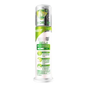 冷酸灵极本草双重抗敏感按压式牙膏125g（草本源萃香型）清新口气 缓解牙齿敏感