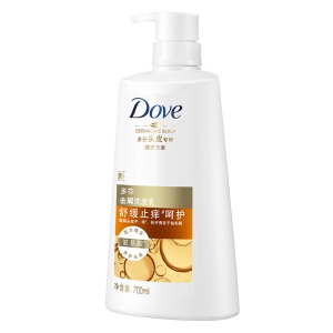 多芬(Dove)洗发水 舒缓止痒呵护 氨基酸去屑洗发乳700ml