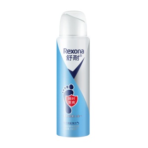 舒耐(REXONA)足部清爽止汗喷雾 150ml（持久干爽）