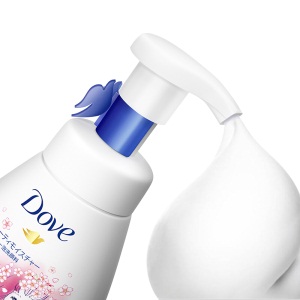 多芬(Dove)润泽水嫩 慕斯洁面泡泡 洗面奶160ml 氨基酸温和 保湿补水（新老包装随机发货）