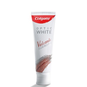 高露洁（Colgate） 光感白火山泥牙膏 美白牙齿深洁牙渍 120g （天然吸附力 有效去渍）