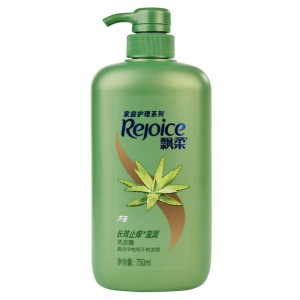 飘柔洗发水家庭装750ml芦荟长效止痒滋润（控油 男士女士通用）花香调