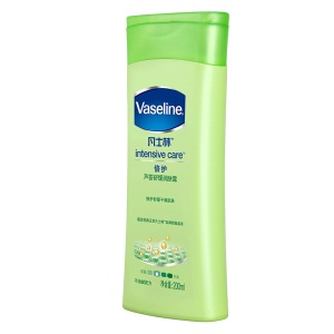 凡士林(Vaseline)润肤露 倍护 芦荟舒缓 200ml（身体乳/润体乳）(新老包装随机发货)