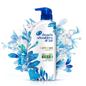 海飞丝洗发水致美顺泽750ml 持久去屑顺滑耀泽 新旧包装随机发货