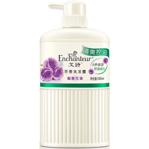 艾诗（Enchanteur）香氛洗发水清爽控油洗头露500ml 蜜意清爽洗发水