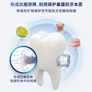 舒适达抗敏感劲速护理牙膏 清洁牙齿缓解敏感抗敏防蛀 70g