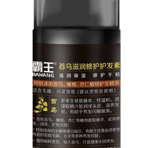 霸王首乌滋润修护护发素450g（润发乳 精华素 滋润头皮 顺滑发丝）