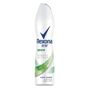 舒耐(REXONA)爽身香体止汗喷雾 女士 植萃舒爽 150ml （腋下持久干爽）