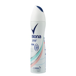 舒耐(REXONA)爽身香体止汗喷雾 净纯无香150ml （腋下持久干爽）