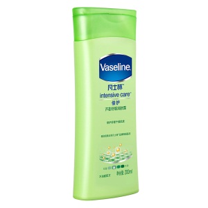 凡士林(Vaseline)润肤露 倍护 芦荟舒缓 200ml（身体乳/润体乳）(新老包装随机发货)