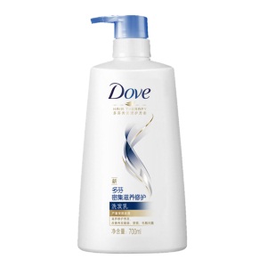 多芬(Dove)洗护发套装 密集滋养修护洗发乳700ml +护发素700ml+洗发乳100ml×2+护发素100ml×2