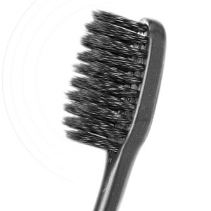 黑人（DARLIE）炭丝旋洁软毛牙刷2支 纤细软毛 灵活清洁 成人牙刷 纳米炭刷毛