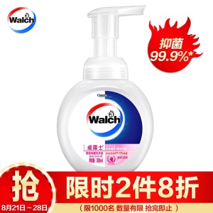 威露士（Walch）泡沫洗手液（倍护滋润）300ml（新老包装 随机发货）有效抑菌99.9%