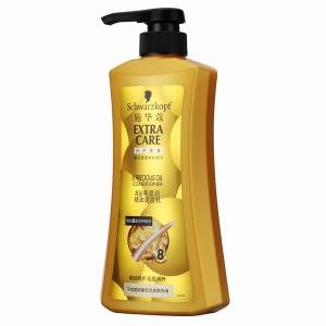 施华蔻(Schwarzkopf)8金纯盈润精油润发乳600ml(护发素发膜焗油膏 8种植物精油 男士女士)(新老包装随机)