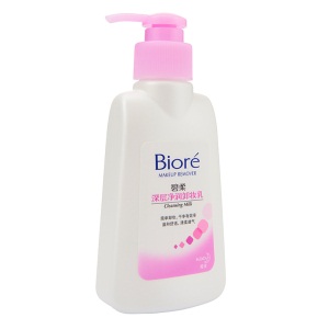 花王碧柔（Biore）深层净润卸妆乳150ml 脸部保湿温和清洁洁面敏感肌正品